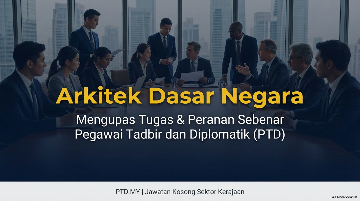 Apakah Tugas dan Peranan Pegawai Tadbir Diplomatik (PTD)?