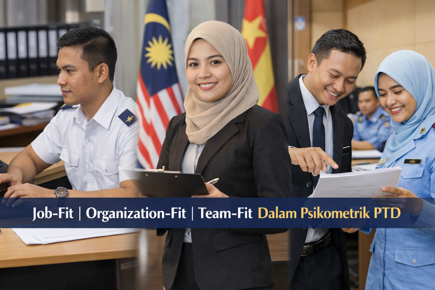 Job-Fit, Organization-Fit & Team-Fit Dalam Psikometrik PTD