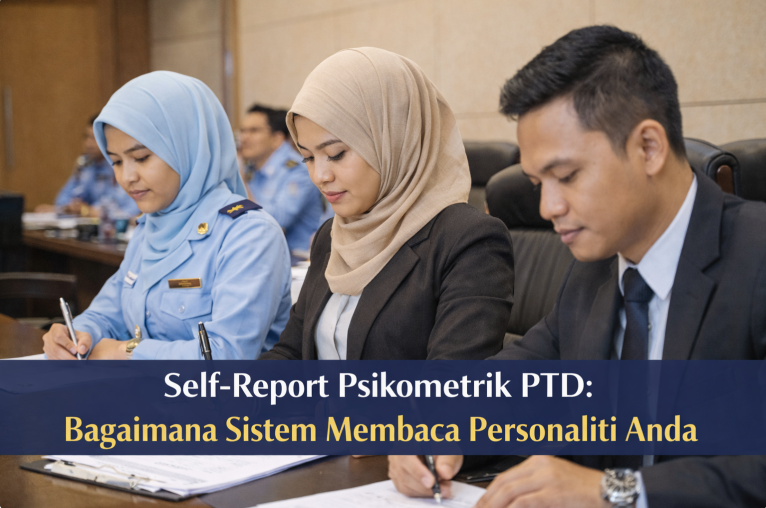 Self-Report Psikometrik PTD: Bagaimana Sistem Membaca Personaliti Anda